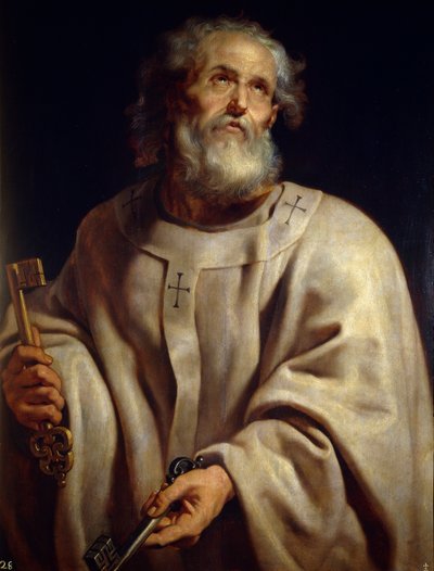 Saint Peter as Pope by Peter Paul Rubens